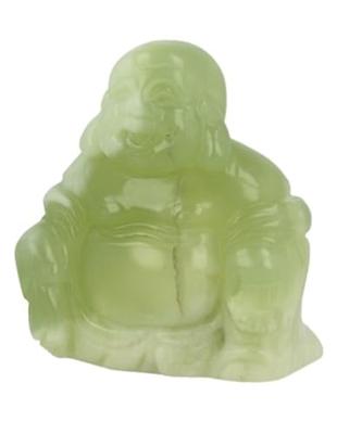 Edelsteen Boeddha Jade - 55 mm - groen - M Edelsteen Boeddha Jade - 55 mm - groen - M