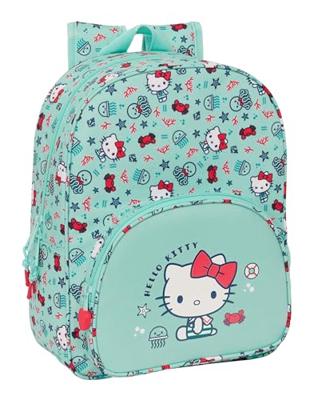 Schoolrugzak Hello Kitty Sea lovers Turkoois 26 x 34 x 11 cm