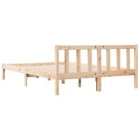 Bedframe extra lang zonder matras massief grenenhout 140x210 cm - thumbnail