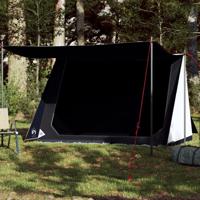 Tent 2-persoons waterdicht verduisterend stof wit - thumbnail