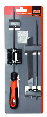 Bahco 168-COMBI-4.0-6922 Kettingvijlset, Ergo-greep, 200 mm Ø 4,0 mm, vijlhulp Lengte 200 mm 1 stuk(s)