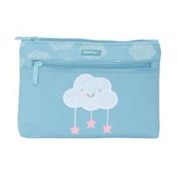 Schoolpennenzak Safta Nube Wolken Blauw 23 x 16 x 3 cm - thumbnail