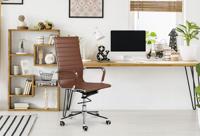 Lifa Living Brisbane PU Leren Bureaustoel Cognac - thumbnail