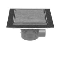 Douchegoot Easy Drain Aqua Quattro Plus 20x20 cm rooster Tegel MSI Easy Drain - thumbnail