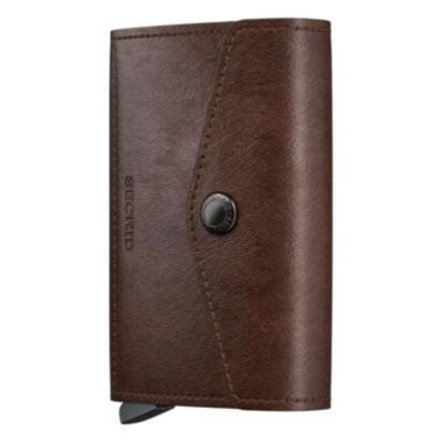SECRID Envelope Vintage bruin - Pasjeshouder dames