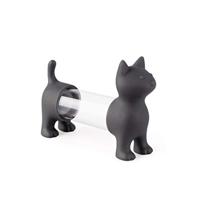Poes Cocktailprikkerhouder - Grijs - thumbnail