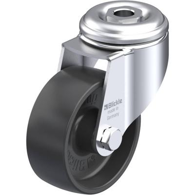 Blickle LKRA-POA 80G Zwenkwiel Wieldiameter: 80 mm Draagvermogen (max.): 120 kg 1 stuk(s)