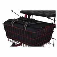 Rollatormandtas | Geschikt voor Quatro rollator | 38/33 x 18 x 27 cm | Nylon | Zwart | PR34064 | Splash - thumbnail