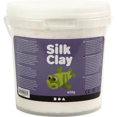 Silk Clay - wit, 650gr. Silk Clay - wit, 650gr.