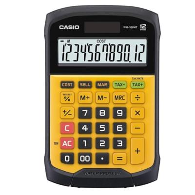 Casio waterbestendige bureaurekenmachine WM-320MT Casio waterbestendige bureaurekenmachine WM-320MT