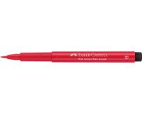 Faber Castell Tekenstift Pitt Artist Pen Brush - 121 geraniumrood fel - thumbnail
