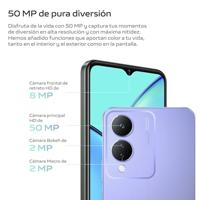Vivo Y17s Smartphone 128 GB 16.8 cm (6.6 inch) Zwart Android 13 Dual-SIM - thumbnail