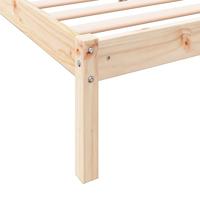 Bedframe extra lang zonder matras massief grenenhout 180x220 cm - thumbnail