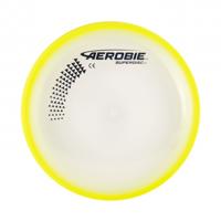 Aerobie frisbee Superdisc 25 cm geel - thumbnail