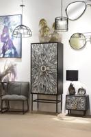 Plafondlamp DKD Home Decor Zwart 220 V 50 W (30 x 30 x 28 cm) - thumbnail