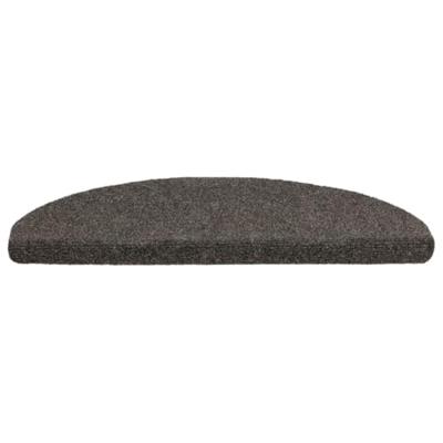 VidaXL Trapmatten zelfklevend 10 st 65x21x4 cm naaldvilt antraciet