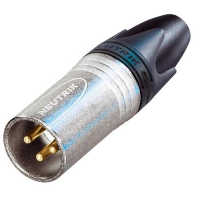 Neutrik NC3MXX-EMC XLR-connector Stekker, recht Aantal polen: 3 Zilver 1 stuk(s) Neutrik NC3MXX-EMC XLR-connector Stekker, recht Aantal polen: 3 Zilver 1 stuk(s)