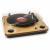 ION Audio Max LP - Vinyl Conversie Platenspeler met 3 Snelheden, Stereoluidsprekers, koptelefoonuitgang en USB-uitgang om Vinyl platen om te zetten naar Digitale Bestanden/Standaard RCA(Houtafwerking)