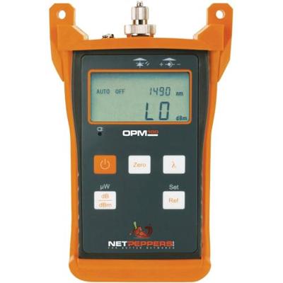NetPeppers NP-FIBER100 NP-FIBER100 Glasvezeltester Meetbereik: Telecommunicatie, Netwerk