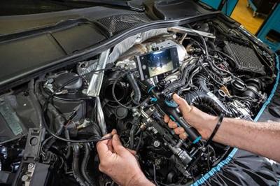 HAZET HD video-endoscoop set met 360° draaisonde ? 3,9 mm 4812-24/4AF · 4-delig HAZET HD video-endoscoop set met 360° draaisonde ? 3,9 mm 4812-24/4AF · 4-delig