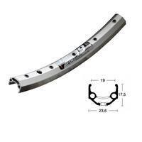 Ryde Velg 28 inch 622 zac19 zilver geslepen zijkant 36 dubbel bus