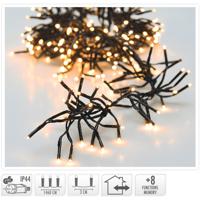 Kerstverlichting LED cluster 2016 lampjes 14m, extra warm wit - thumbnail