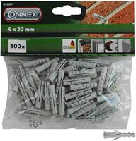 Connex Pluggen Polyamide 6Mm Bag 100St - B33387 - thumbnail