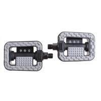 Mirage tourpedaal kunststof antislip zwart/grijs kaart - thumbnail