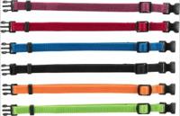 Trixie puppy halsband set zwart/rood/blauw/appel/papaya/orchidee - thumbnail