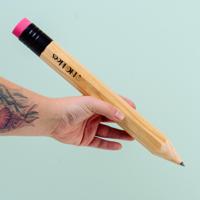 XXL Potlood Met Gum - thumbnail