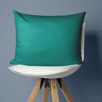 Primaviera Deluxe Katoen-Satijn Kussenslopen Donker Groen (set van 2) - thumbnail