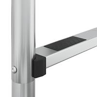 VidaXL Zwembadladder 54x38x158 cm 304 roestvrijstaal - thumbnail