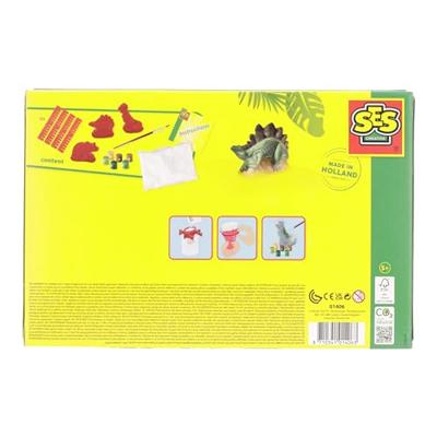 SES Gieten en schilderen dino&apos;s