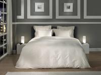 Heckett Lane Dekbedovertrek Katoen Satijn Punto - off white 140x200/220cm - thumbnail