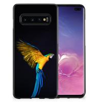 Samsung Galaxy S10+ Back Cover Papegaai - thumbnail