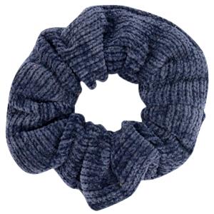 scrunchie Corduroy Denim blue