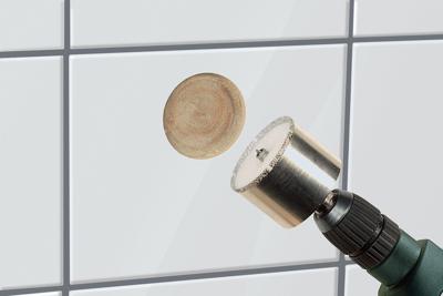 Wolfcraft Diamantbestr. boorkroon | Met schacht | Ø25mm | 1 stuk - 5924000 Wolfcraft Diamantbestr. boorkroon | Met schacht | Ø25mm | 1 stuk - 5924000