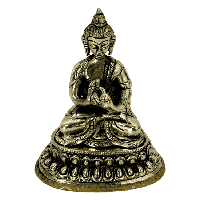 Minibeeldje Boeddha Vairochana (10 cm) - thumbnail