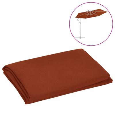 VidaXL Vervangingsdoek voor zweefparasol 300 cm terracottakleurig VidaXL Vervangingsdoek voor zweefparasol 300 cm terracottakleurig