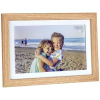 TFA Dostmann FRAMEO App Digitale WiFi-fotolijst 25.7 cm 10.1 inch 1280 x 800 Pixel 32 GB Bruin, Wit - thumbnail