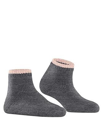 Falke Cosy Plush Korte Sok Dames Grey Mel. 35-38 Falke Cosy Plush Korte Sok Dames Grey Mel. 35-38