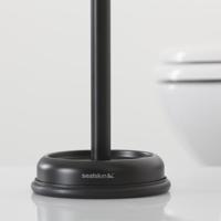 Toiletrolhouder Acero 13,2 x 49 cm IJzer Zwart - thumbnail