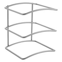 Metaltex Foliehouderrekje 12x14x15 cm Zilver - thumbnail