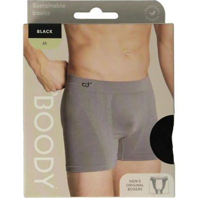 Boody Herenboxer Zwart M