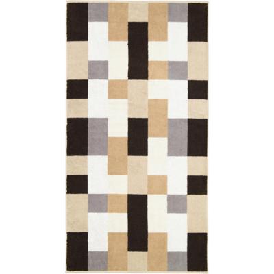 Cawö Cawo Shades Karo Douchelaken 70x140 sand