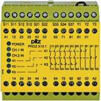 PILZ PNOZ X10.1 24VDC 6n/o 4n/c 6LED Veiligheidsschakelapparaat Voedingsspanning (num): 24 V/DC 6x NO, 4x NC (b x h x d) 90 x 87 x 121 mm 1 stuk(s) - thumbnail
