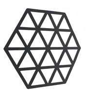 Zone - Triangles - Onderzetter zwart - thumbnail