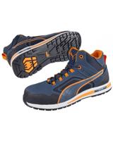Puma Veiligheidslaars | maat 40 blauw/oranje | S3 HRO SRC DIN EN ISO 20345 | leer | 1 stuk - 63.314.0-40 63.314.0-40 - thumbnail