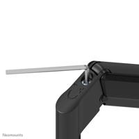 Neomounts DS70-810BL1 Monitor-tafelbeugel Aantal monteerbare displays: 1 Display(s) 43,2 cm (17) - 81,3 cm (32) Zwart In hoogte verstelbaar, Roteerbaar, - thumbnail