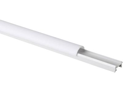 Barthelme 62397901 GARgano Abdeckung opalweiß Afdekking Kunststof (l x b x h) 1000 x 20.3 x 9.8 mm 1 stuk(s)